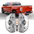 Clear Lens Rear Tail Light Assemblies For 2014-2021 Toyota Tundra Pick Up Truck Left And Right Set Sr5 Base Trail Crew 1794 