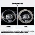 X Autohaux Steering Wheel Cover Universal Elastic Stretch Antislip Breathable Microfiber Ice Silk Interior Trim Protector For