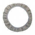 X Autohaux Steering Wheel Cover Universal Elastic Stretch Antislip Breathable Microfiber Ice Silk Interior Trim Protector For 