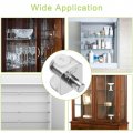 Uxcell Glass Shelf Bracket Pegs 24pcs Zinc Alloy Adjustable Clamps With Pin Wall Mounted Holders Supports For 4-8mm Tempered