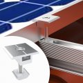 12 Pack Solar Panels Centre Clamp Aluminium 45mm Pv Photovoltaic Trapezoidal Mounting Brackets Middles Module Panel Bracket End