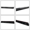 Gxywady Front Right Passenger Side Door Molding Trim Replacement For 2011-2013 Toyota Highlander Black With Chrome