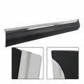 Gxywady Front Right Passenger Side Door Molding Trim Replacement For 2011-2013 Toyota Highlander Black With Chrome