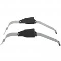 Aintier 578-339 52100181 52100235 52100235ac 52127852 2 Pcs Set Chrome Fuel Tank Straps Compatible For Jeep Wrangler L4