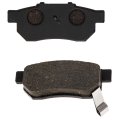 Niche Brake Pad Kit For Honda 06454-hl1-a01 06455-hl1-a01 Big Red 700 Rear Organic