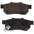 Niche Brake Pad Kit For Honda 06454-hl1-a01 06455-hl1-a01 Big Red 700 Rear Organic