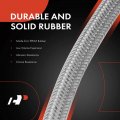 A-premium Front Driver And Passenger Brake Hydraulic Hoses Compatible With Select Jaguar Models S-type 2003 2004 2005 Naturally