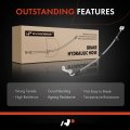 A-premium Front Driver And Passenger Brake Hydraulic Hoses Compatible With Select Jaguar Models S-type 2003 2004 2005 Naturally
