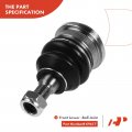 A-premium Set Of 4 Front Lower Ball Joint Outer Tie Rod End Compatible With Dodge Colt 1986-1994 Eagle Summit 1989-1995 Vista