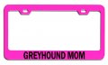 Greyhound Mom Mothers Day Stainless Steel License Plate Frame Universal Fit For Us And Canada Auto Suv Truck 12 5 X 6 In Heavy