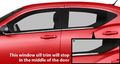 For 2008-2015 Dodge Avenger 4pc Stainless Steel Chrome Window Sill Trim Overlay 