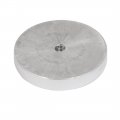 Uxcell 60mm Diameter 10mm Thickness M8 Thread Aluminum Disc Hardware For Glass Table