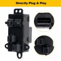 Power Window Switch Driver Side Master Control Fits For Chrysler Town Country 2004-2007 Dodge Caravan Grand Replace 4685732ac