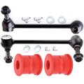 4-piece Fit For 2005014 Chrysler 300 2008-2009 Dodge Challenger 2006-2010 Charger 2005-2008 Magnum 2 Sway Bar Bushing 2 End 