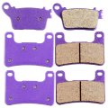 Carbon Fiber Brake Pads Front And Rear Fa379 Fa436 Fits For Kawasaki Ninja 1000 2014 3 Pairs