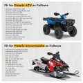 Hand And Wind Guard Kit For Polaris Sportsman 300 400 450 500 550 570 800 850 1000 Scrambler Snowmobile Switchback Rush Rmk
