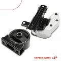 A-premium Engine Motor Mount Kit Compatible With Mitsubishi Outlander 2007-2013 3 0l Sport Utility 2-pc Set Replace Mn101386