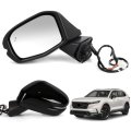 Left Driver Side Door Mirror Assembly For 2023 2027 Honda Crv Power Glass Adjustment Heated Turn Signal Blind Spot Detection 8 