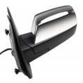 Driver Side View Mirror For 2014-2017 Chevy Silverado 15002014-2017 Gmc Sierra 1500 Metallic Finish Heated Abs
