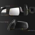 Dasbecan Side Rear View Mirror Compatible With 2017 2018 2019 Gmc Acadia Sl Sle Power Glass Bind Spot Heated Door Mirrors