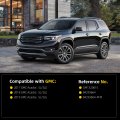 Dasbecan Side Rear View Mirror Compatible With 2017 2018 2019 Gmc Acadia Sl Sle Power Glass Bind Spot Heated Door Mirrors