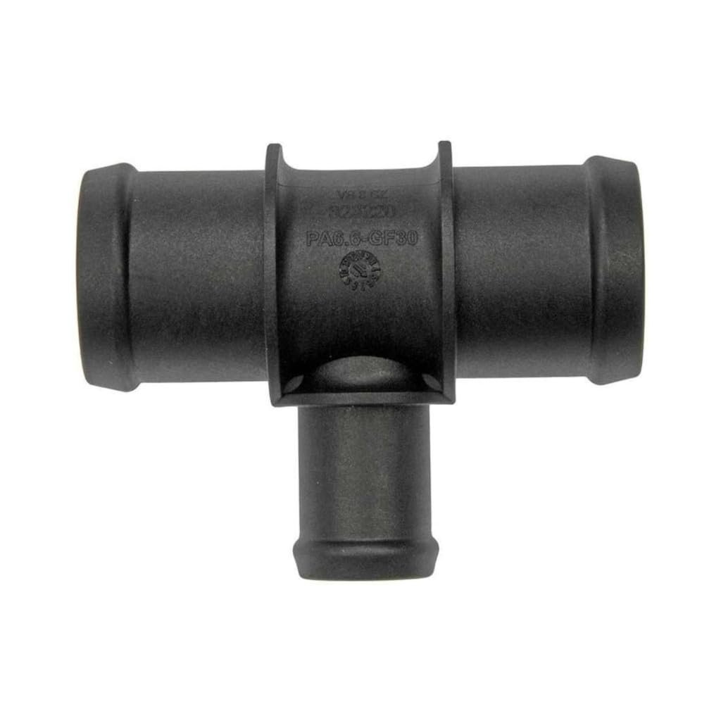 Coolant Hose Connector For Audi Tt Quattro 2001 2002 2003 2004 2005 2006 Black Plastic N90692901 Barb End And Male Inverted