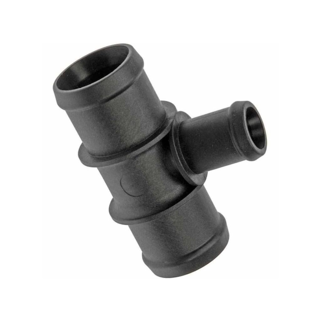 Coolant Hose Connector For Audi Tt Quattro 2001 2002 2003 2004 2005 2006 Black Plastic N90692901 Barb End And Male Inverted