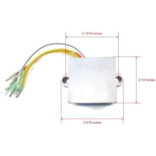 Voltage Regulator Rectifier For Mercury Mariner 1992 To 1995 175hp Outboards Part Number 100887 18