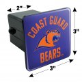 U S Coast Guard Academy Official Bears Tow Trailer Hitch Cover Plug Insert
