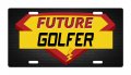 Future Golfer Career Aluminum License Plate Auto Suv Truck Tag Desx12 