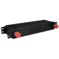 Universal Aluminum Engine Transmission Oil Cooler For Japanese Model Black 7 Row 
