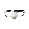 Rear Driver Side Power Window Regulator For Mercedes Benz S430 2000 To 2006 220 Chassis Without Motor Replaces Mb1550108 And 
