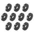 10 Pcs Aluminum Spacer 3 8 Bore X 1 Od 16 Length Black Round Unthreaded Standoff Bushing Plain Finish Metal Spacers 