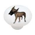 Mega Noggin Great Dane Decorative High Gloss Ceramic Drawer Knob 