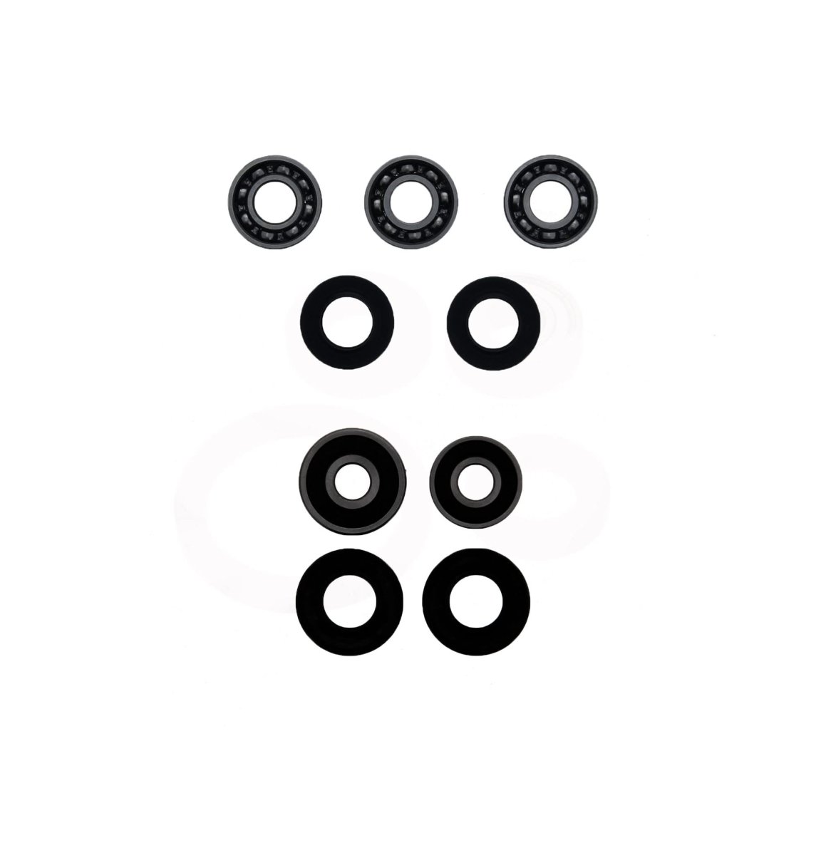1998-2009 2011-2014 Fits Kawasaki Kx100 Front And Rear Wheel Bearings Seals