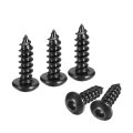 Hex Socket Self Tapping Screws M4 X 12mm Carbon Steel Wood Screw 50pcs 