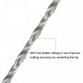 Uxcell 5 Pcs 1 6mm Mini Micro Twist Drill Bits High-speed Steel Straight Shank Extra Long Bit 75mm For Aluminum Alloy