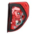 Left Driver Side Tail Light Replacement For 2006 2008 Toyota Rav4 Rear Brake Lamp 8156142100 To2818127 Chrome Red