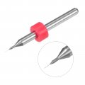 Uxcell Pcb Drill Bits 0 1mm Tungsten Carbide Rotary Tools Jewelry Cnc Engraving Print Circuit Board Micro 1 8 Inch Shank 2 Set