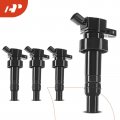 A-premium Ignition Coil Pack Set Of 4 Compatible With Hyundai Accent 2012-2020 Veloster 2012-2017 Kia Rio Soul 2012-2019 L4 1