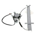 A-premium Power Window Regulator Compatible With Honda Fit 2007 2008 L4 1 5l Hatchback Rear Left Motor