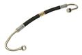 Power Steering Pressure Hose Pump To Rack 32411093461 Vehicle Specific Fit Black Rubber Fiber Braid Reinforced 