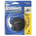 2in Round Wire Grommet Black