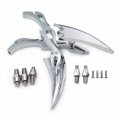 Httmt Mt252-004 Ttt001- Alloy Arrow Custom Mirror Compatible With All Kawasak Suzuk Cruiser