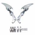 Httmt Mt252-004 Ttt001- Alloy Arrow Custom Mirror Compatible With All Kawasak Suzuk Cruiser
