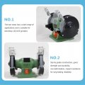 2pcs Grinder Guard Electrics Eye Shield Power Goggles Tool Rest Eyeshield For Grinder Clear Case Hand Wisking Abs Bench