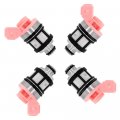 Ocpty Fuel Injector 4pcs 1 Hole Replacement Injectors Fit For 1993-1995 Mercury Villager Pickup 1990-1995 Pathfinder 1994 1995