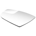 Fo1324162 Factory Style Flat Side View Mirror Glass Lens Manual Adjust For Ford Focus 2012-2018 Driver Left Silver Reflective 