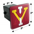 Virginia Military Institute Primary Logo Tow Trailer Hitch Cover Plug Insert 2
