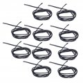 10pcs Ntc Thermistor Sensor Pvc Epoxy Resin Temperature Probe For Home Appliances High Accuracy 1m 50k B3950